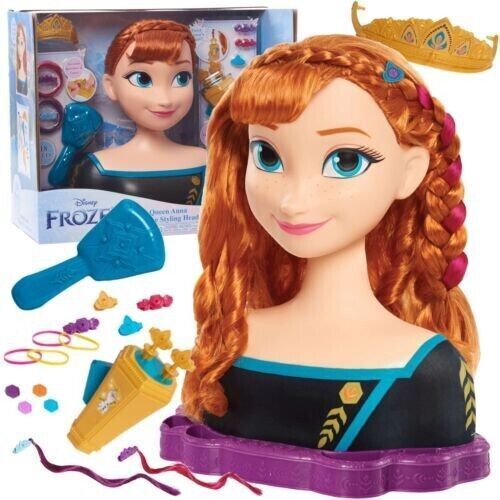 Bild: 886144328015 | Disney Frozen 2 Anna Deluxe Stylinghead | In Kartonage | JPL32800