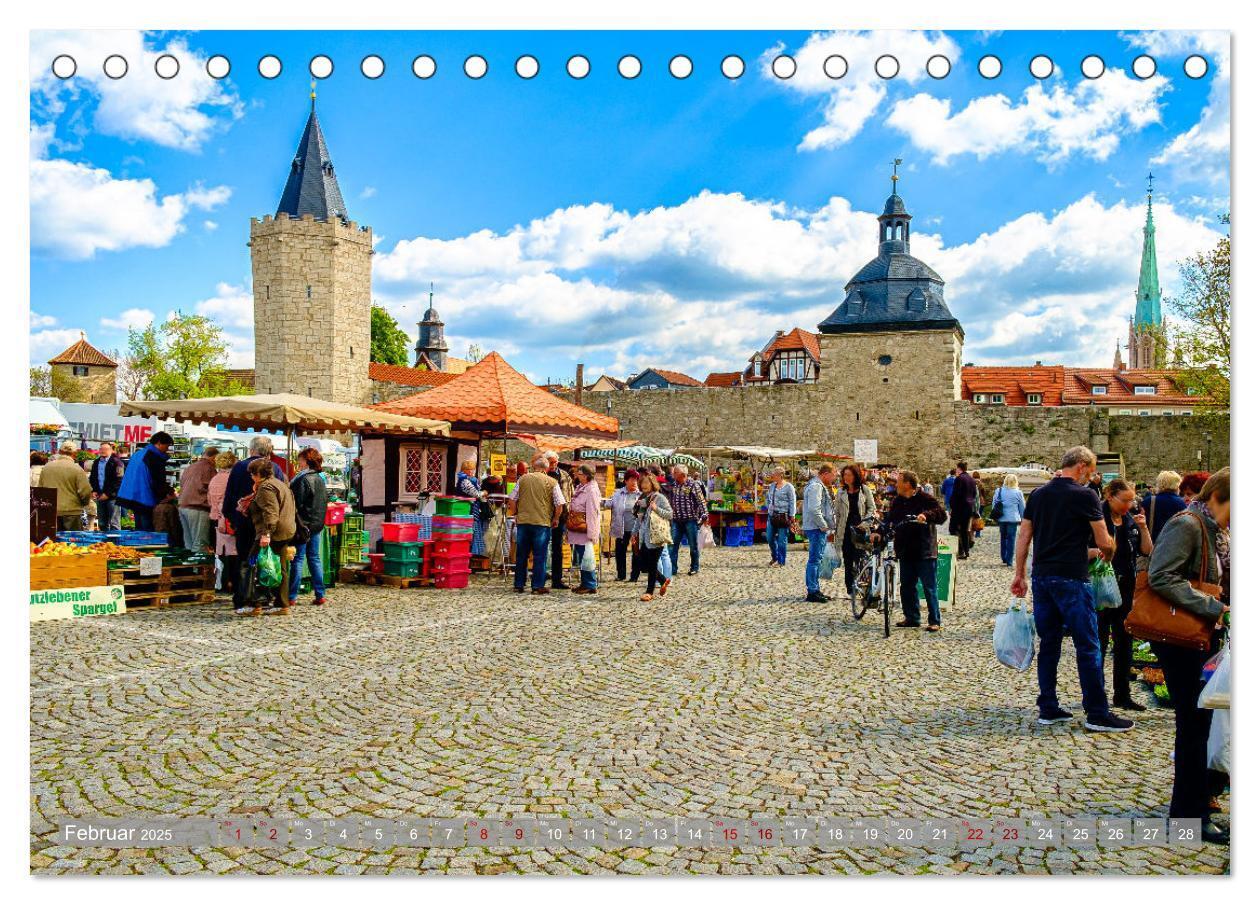 Bild: 9783383865978 | Ein Blick auf Mühlhausen in Thüringen (Tischkalender 2025 DIN A5...