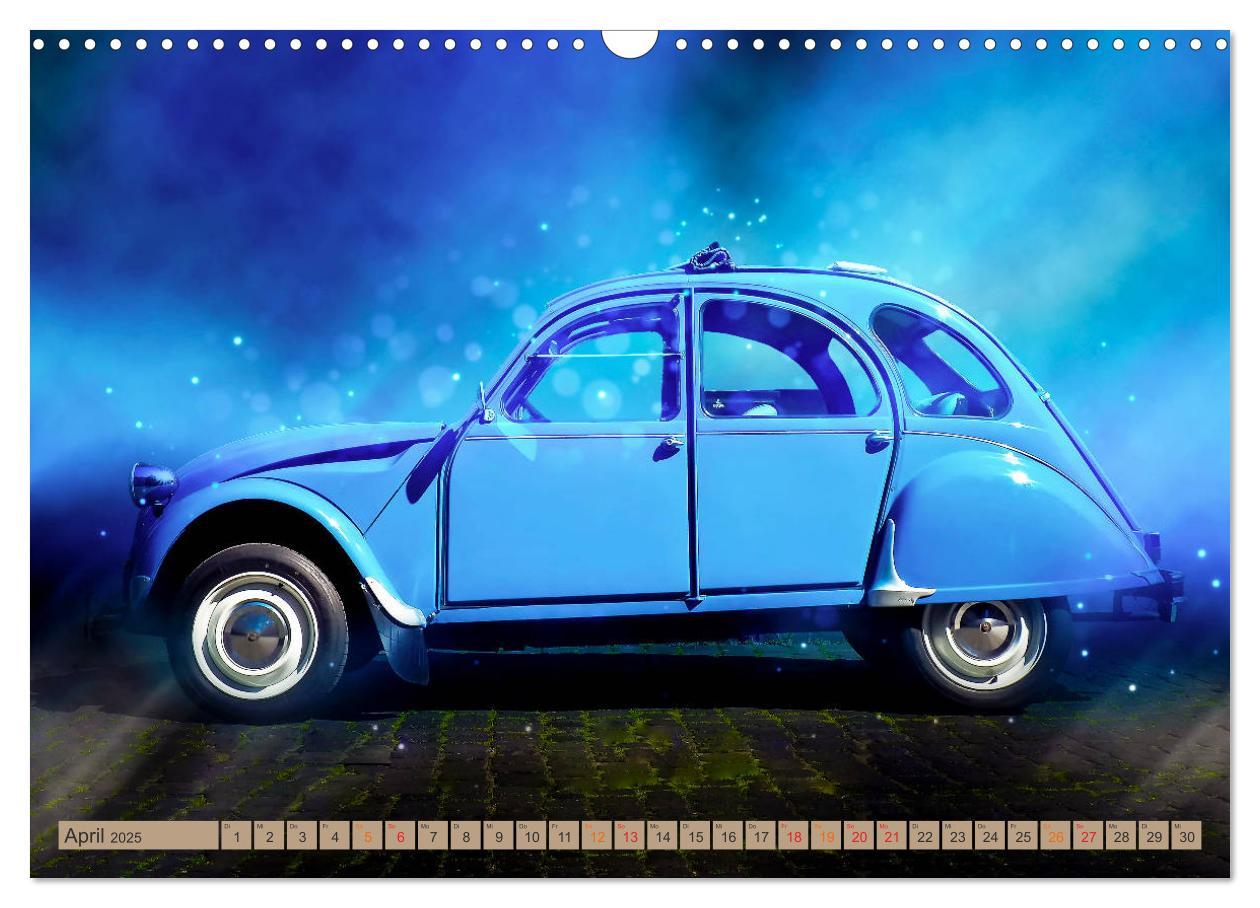 Bild: 9783435349081 | Die Ente - Citroën 2CV (Wandkalender 2025 DIN A3 quer), CALVENDO...