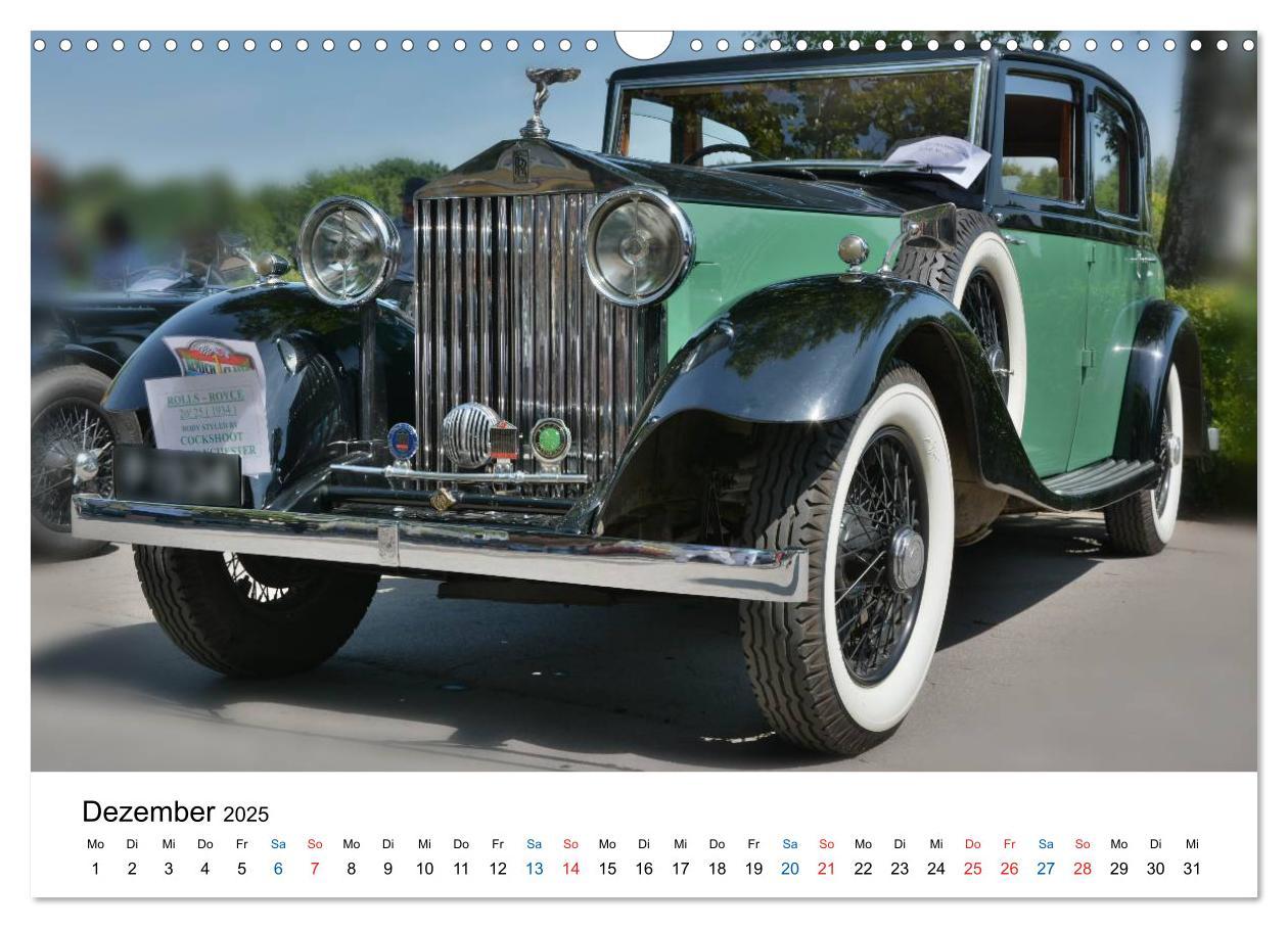 Bild: 9783435626205 | Oldtimer - Altes Blech in neuem Glanz (Wandkalender 2025 DIN A3...