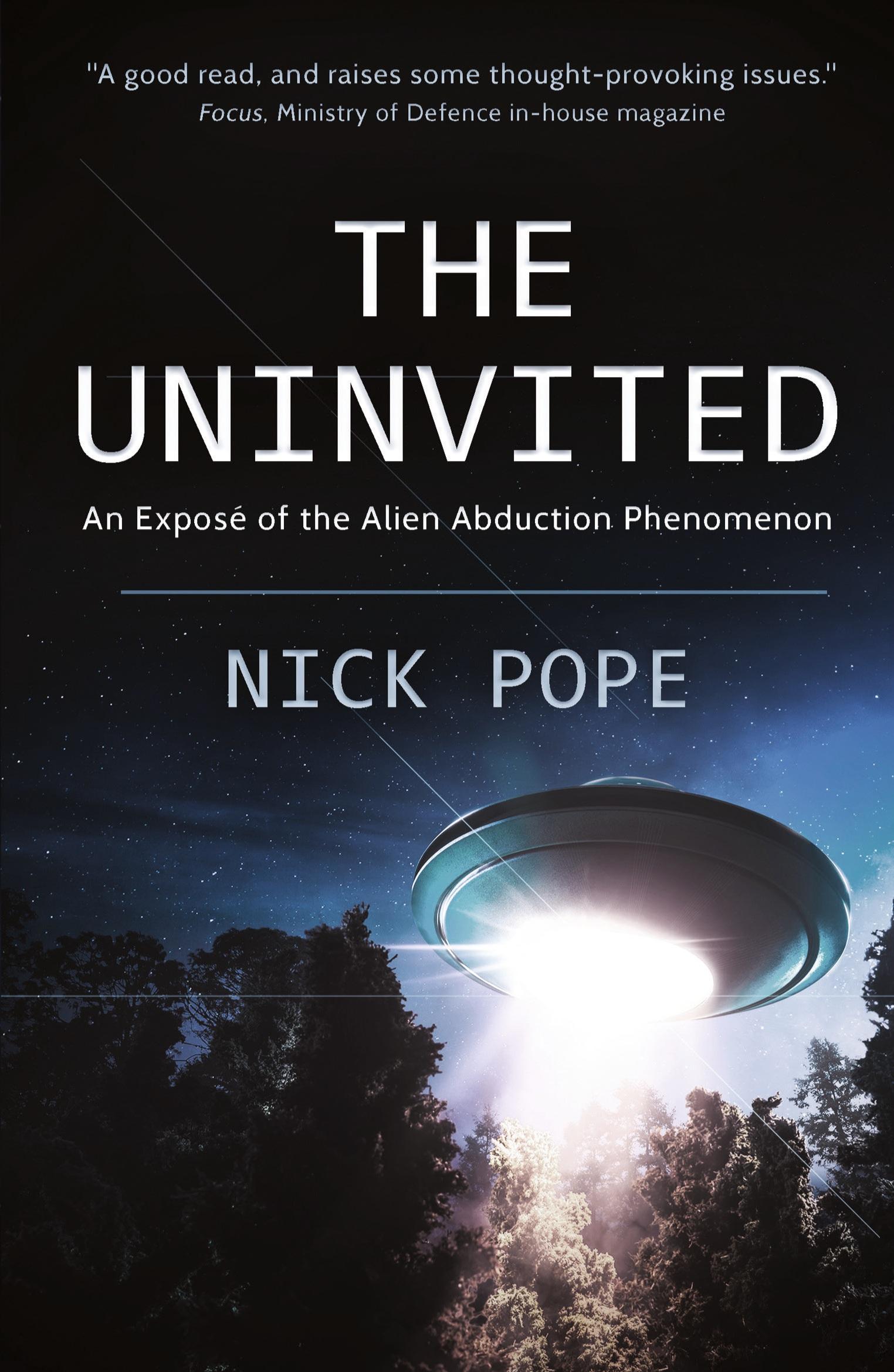 Cover: 9781839012532 | THE UNINVITED | An exposé of the alien abduction phenomenon | Pope