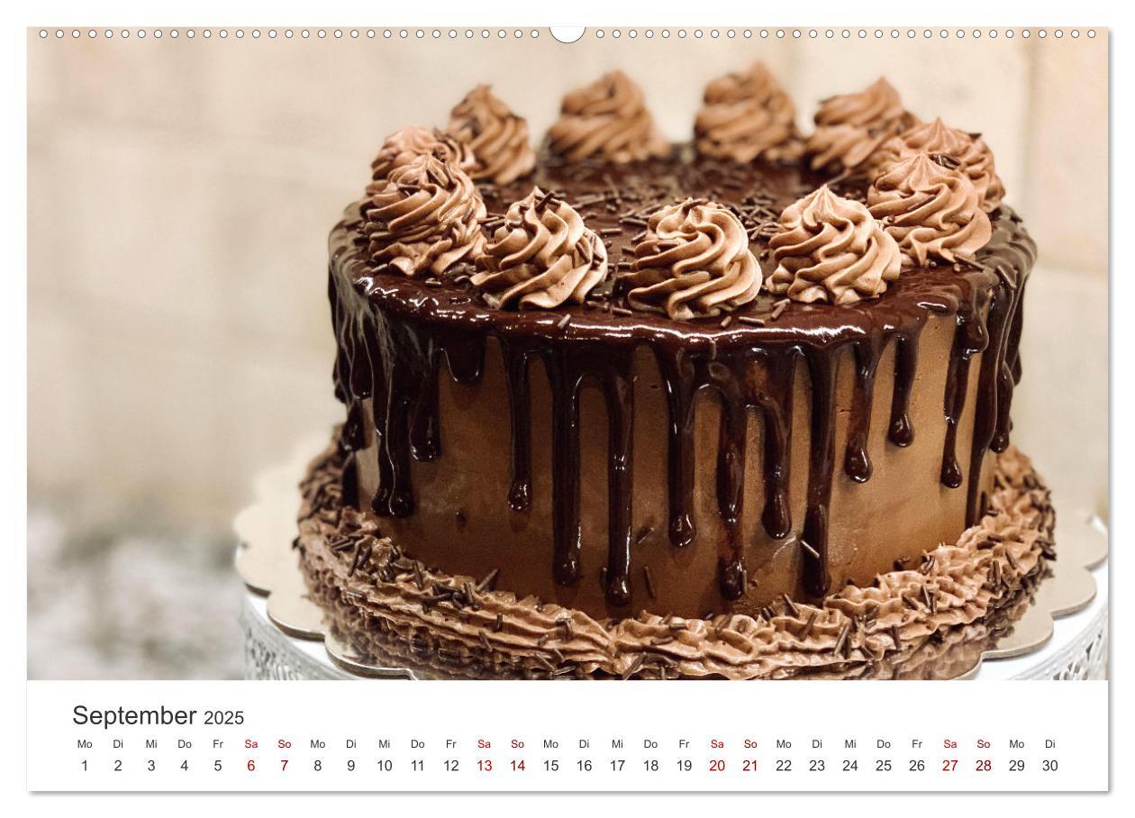 Bild: 9783383927911 | Köstliche Kuchen (Wandkalender 2025 DIN A2 quer), CALVENDO...