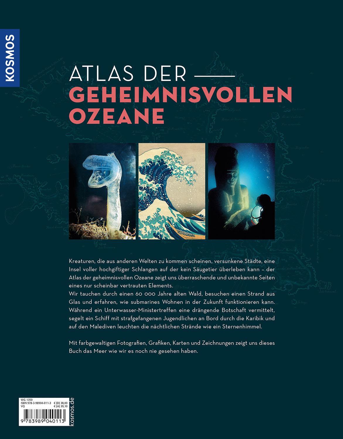 Rückseite: 9783989040113 | Atlas der geheimnisvollen Ozeane | Ophelie Chavaroche | Buch | 256 S.