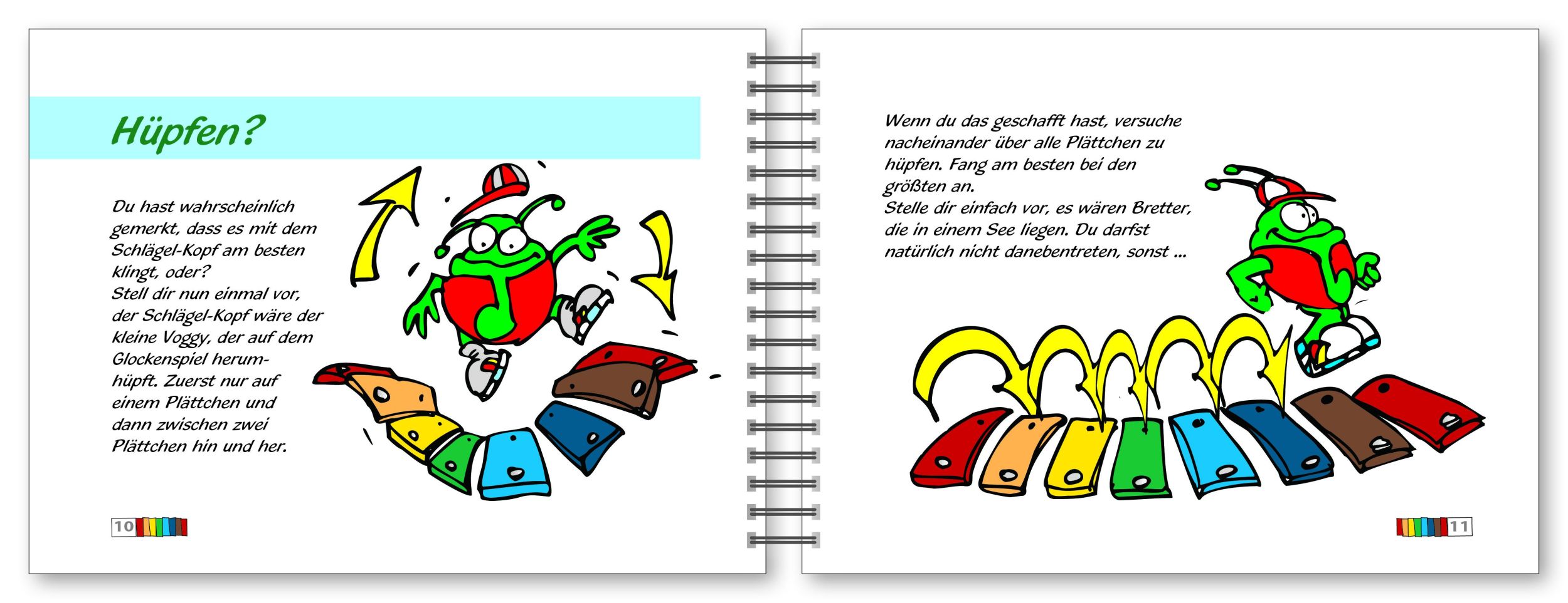 Bild: 9783802404276 | Voggys Glockenspielschule | Lerne mit Spass! | Martina Holtz | Buch