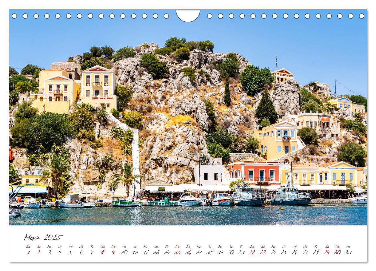 Bild: 9783435031375 | Das bezaubernde Symi (Wandkalender 2025 DIN A4 quer), CALVENDO...