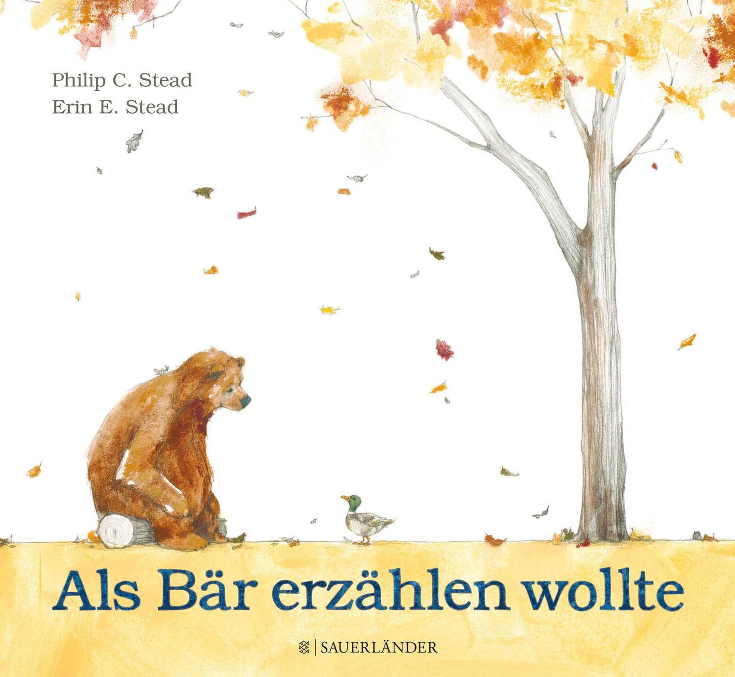 Cover: 9783737352475 | Als Bär erzählen wollte | Philip C. Stead | Buch | 32 S. | Deutsch