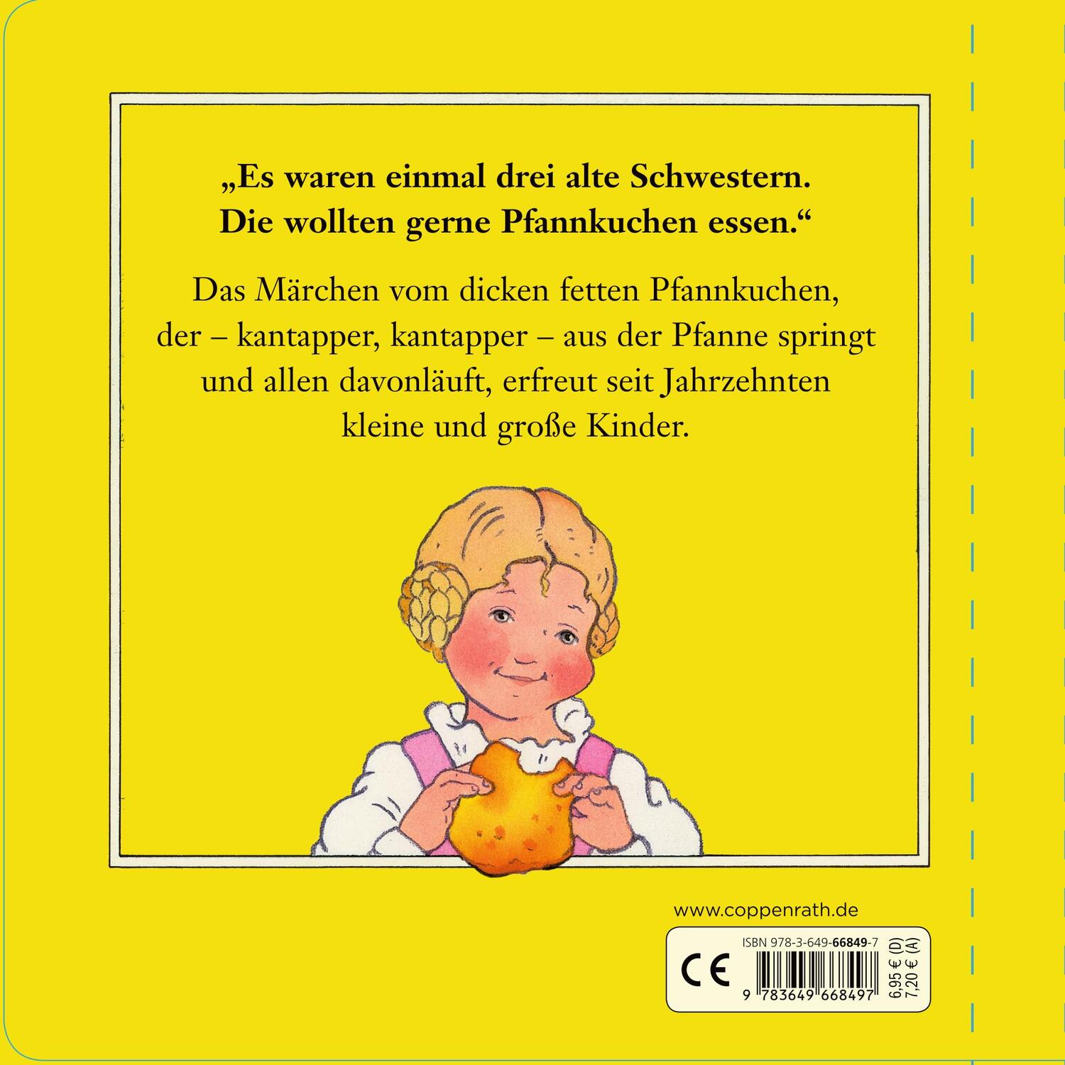 Rückseite: 9783649668497 | Der dicke fette Pfannkuchen | Anne Heseler | Buch | 24 S. | Deutsch