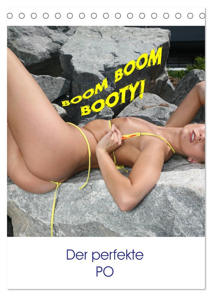 Cover: 9783435955398 | Boom Boom Booty - der perfekte PO (Tischkalender 2025 DIN A5 hoch),...