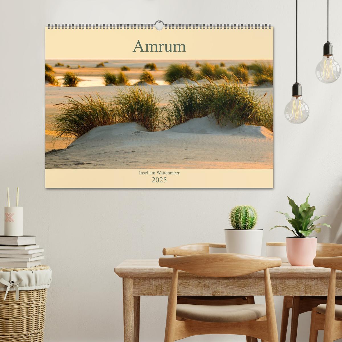 Bild: 9783435271009 | Amrum Insel am Wattenmeer (Wandkalender 2025 DIN A2 quer), CALVENDO...