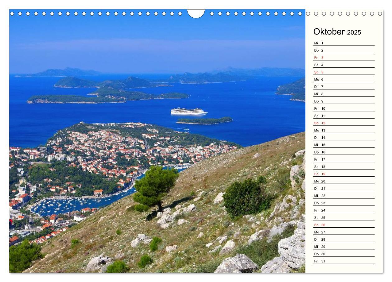 Bild: 9783435521784 | Dubrovnik - Perle der Adria (Wandkalender 2025 DIN A3 quer),...