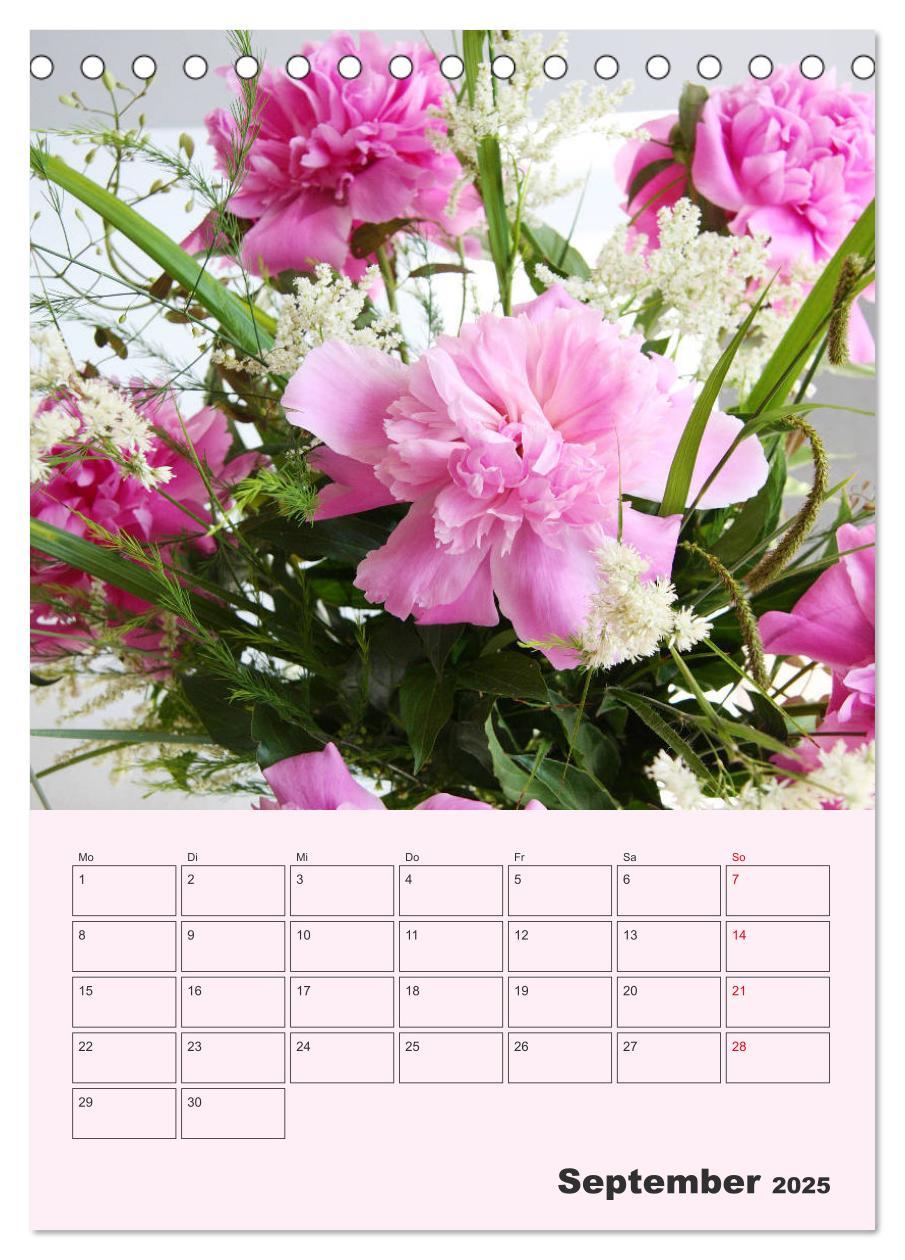 Bild: 9783435970964 | Pfingstrosen Rosen ohne Dornen (Tischkalender 2025 DIN A5 hoch),...