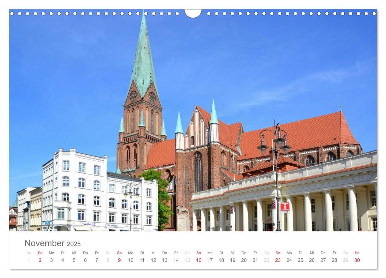 Bild: 9783435708123 | Schwerin - Impressionen (Wandkalender 2025 DIN A3 quer), CALVENDO...