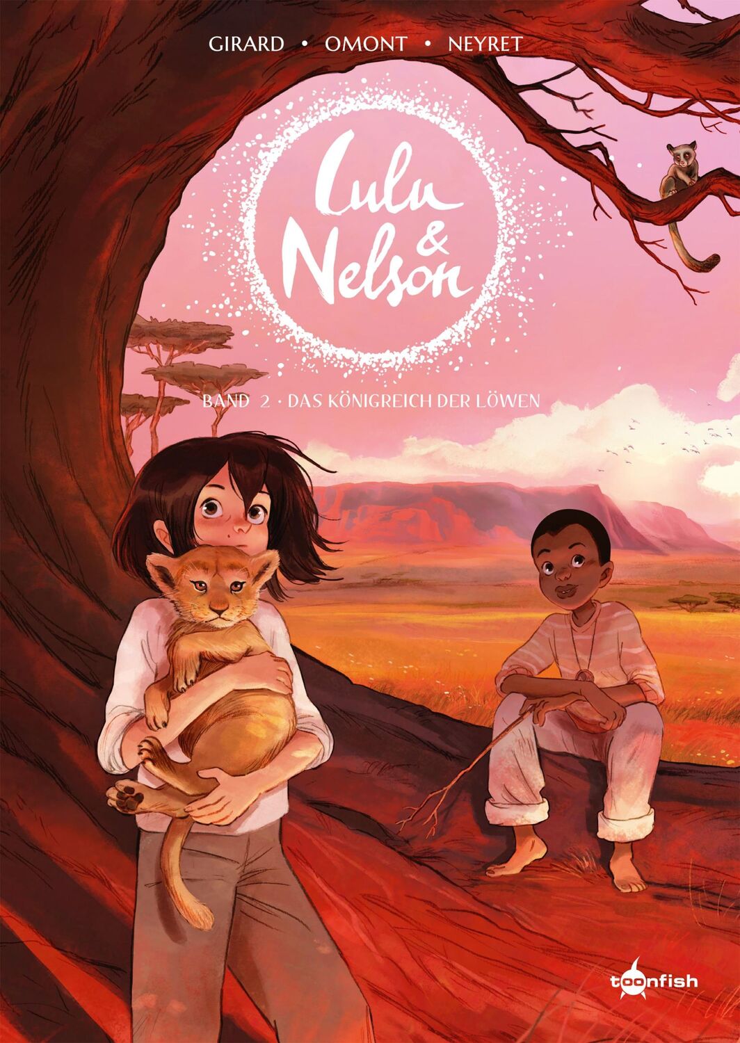 Cover: 9783967927832 | Lulu und Nelson. Band 2 | Das Königreich der Löwen | Girard (u. a.)