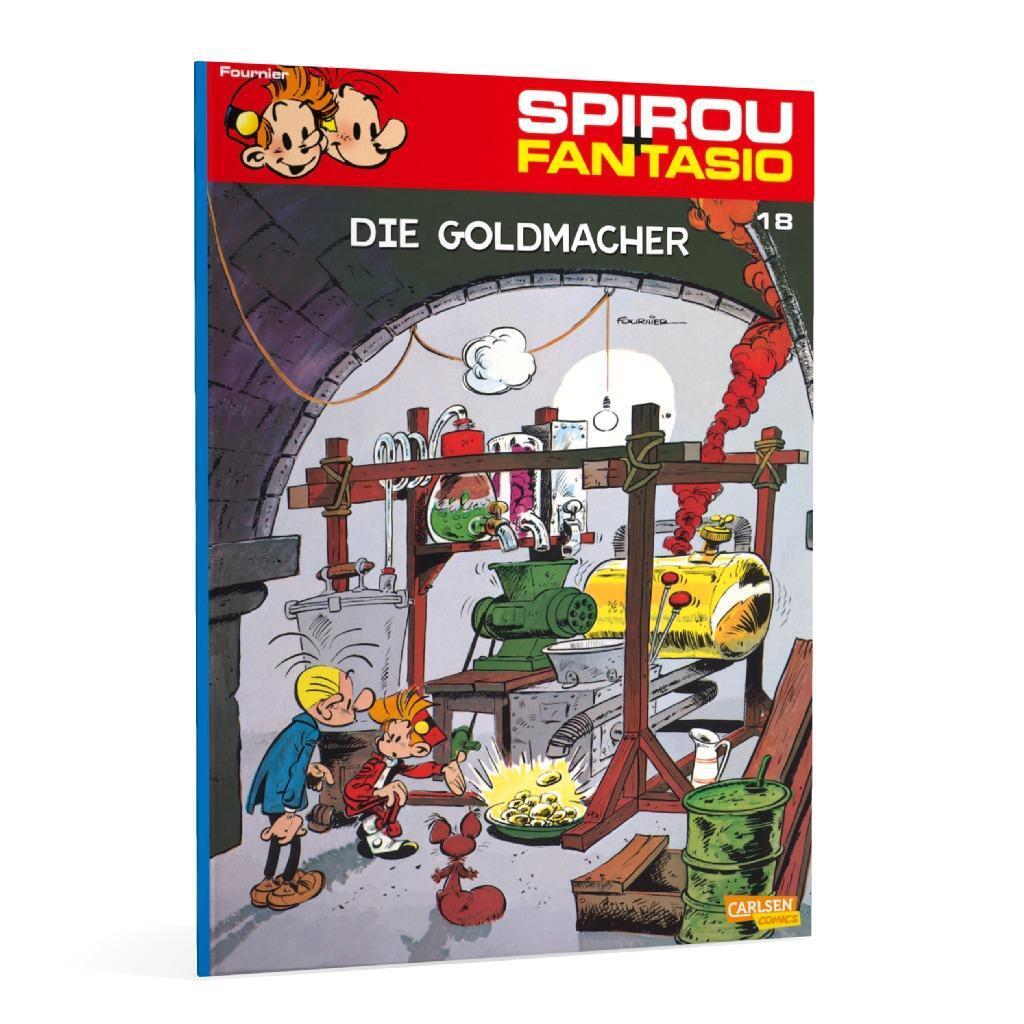 Bild: 9783551772183 | Spirou und Fantasio 18. Die Goldmacher | (Neuedition) | Fournier