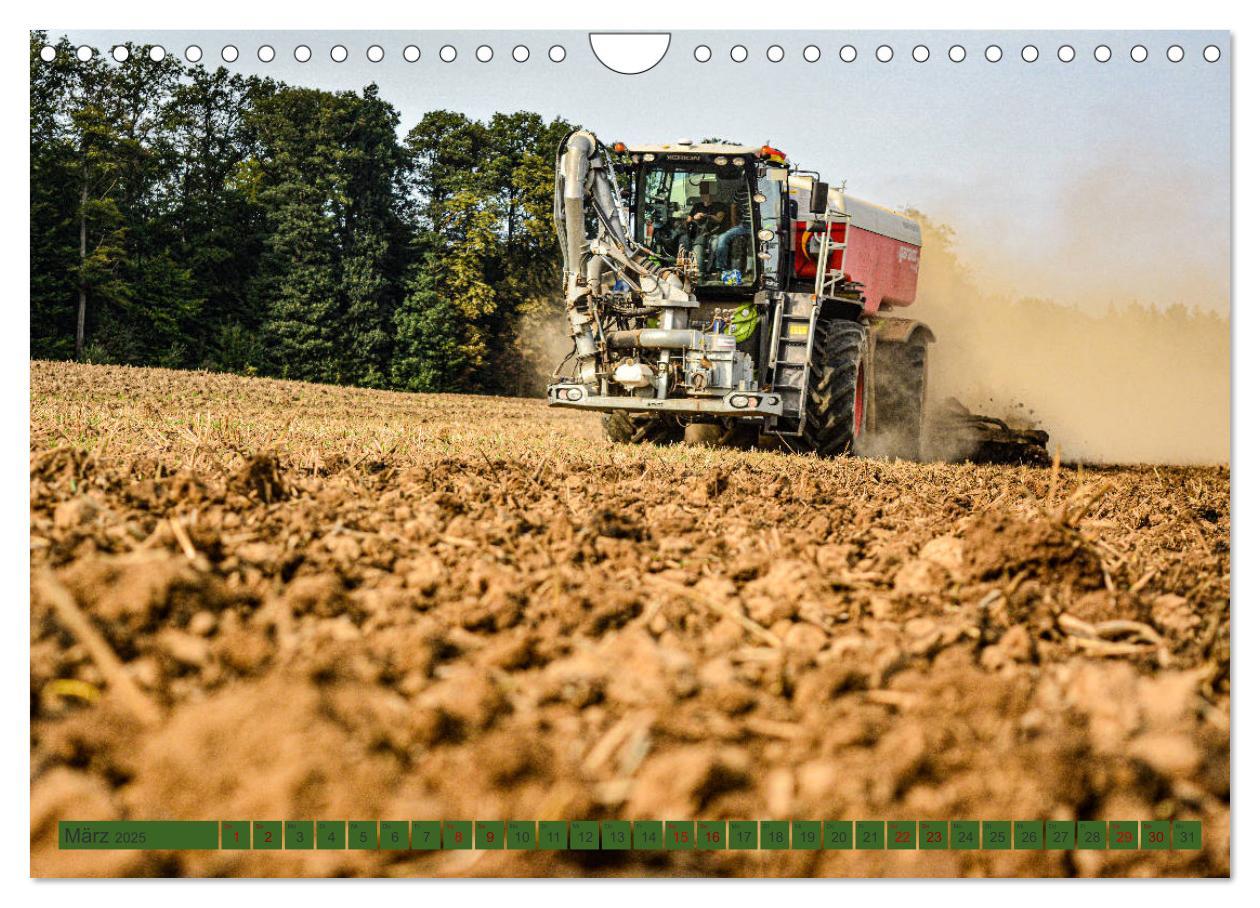 Bild: 9783435215652 | Landwirtschaft - Gülleausbringung (Wandkalender 2025 DIN A4 quer),...