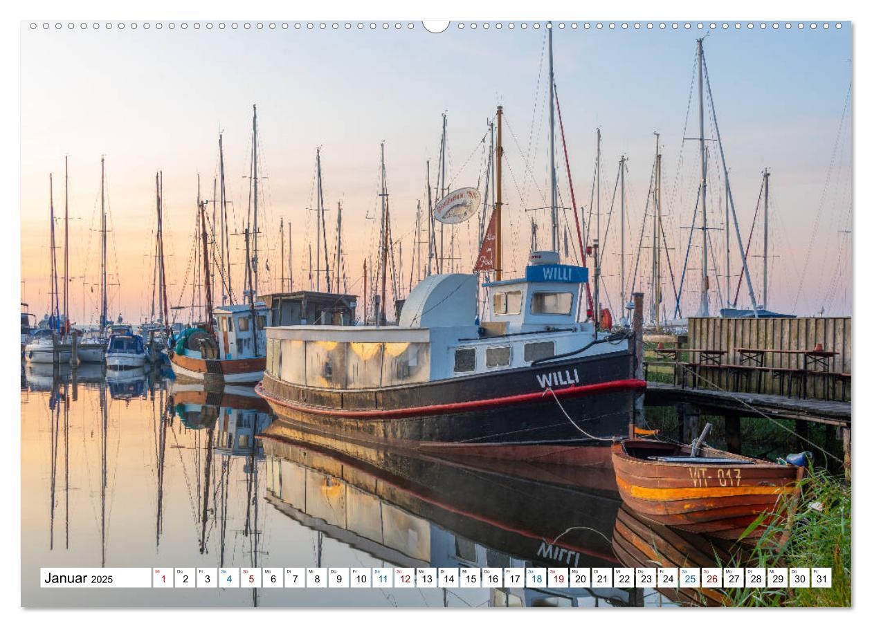 Bild: 9783435201860 | Schiff und Segel - HIDDENSEE (Wandkalender 2025 DIN A2 quer),...