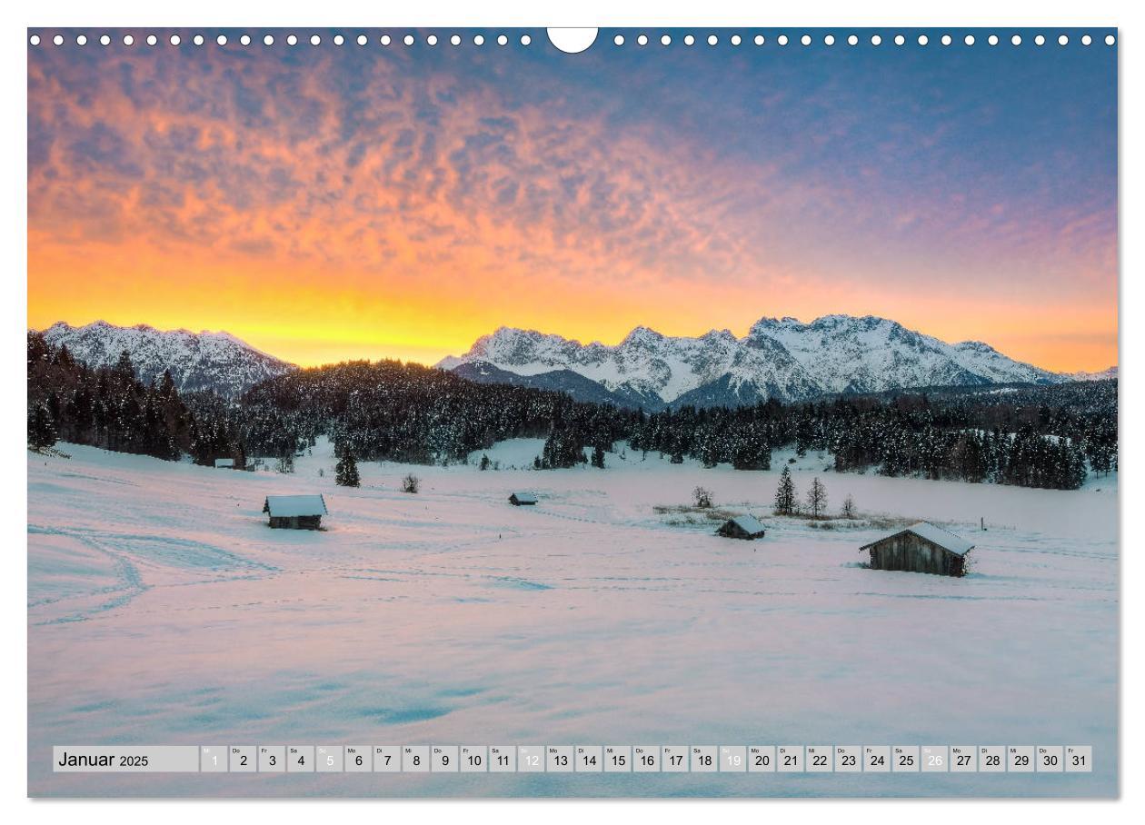 Bild: 9783435197422 | Wunderschönes Bayern (Wandkalender 2025 DIN A3 quer), CALVENDO...