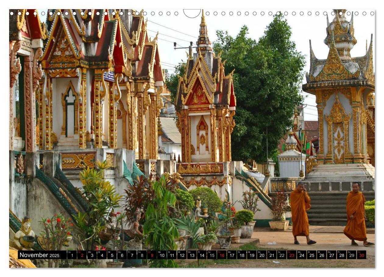 Bild: 9783435683406 | Volksrepublik Laos (Wandkalender 2025 DIN A3 quer), CALVENDO...