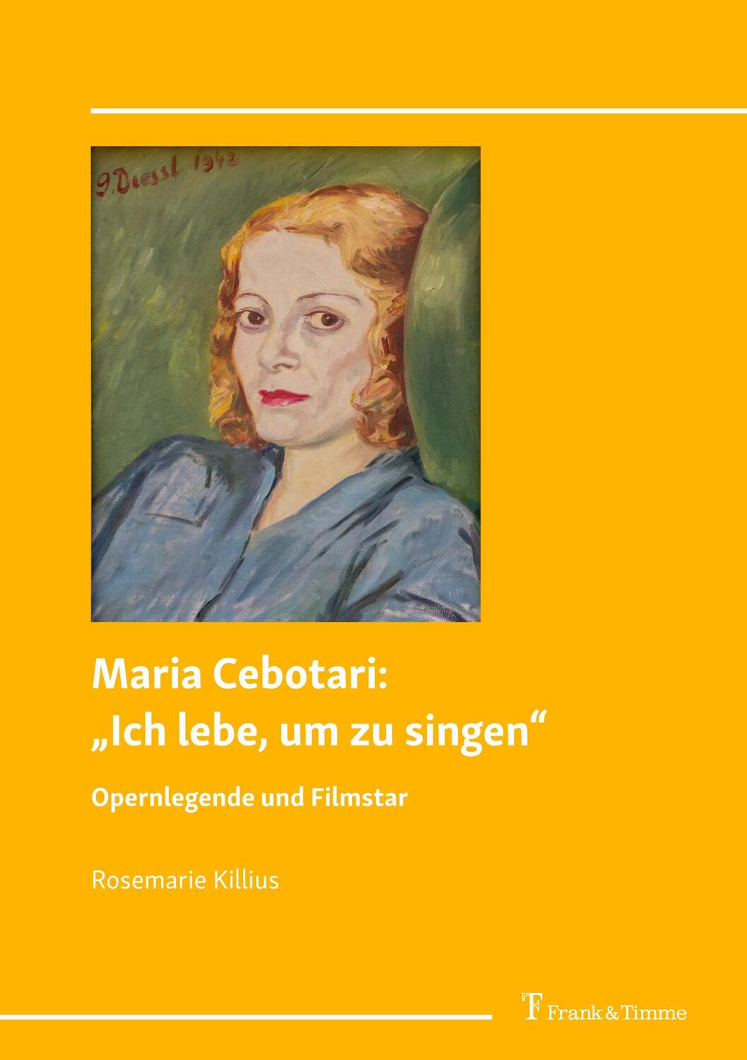 Cover: 9783732907946 | Maria Cebotari: ¿Ich lebe, um zu singen¿ | Opernlegende und Filmstar