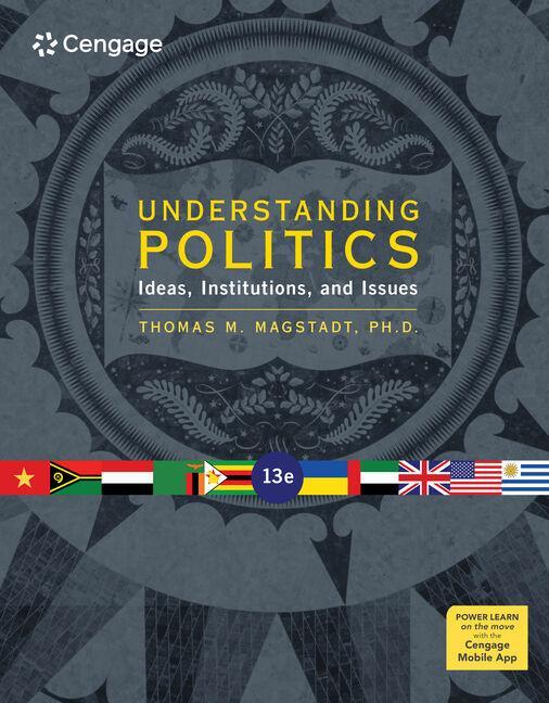 Cover: 9780357137352 | Understanding Politics | Ideas, Institutions, and Issues | Magstadt