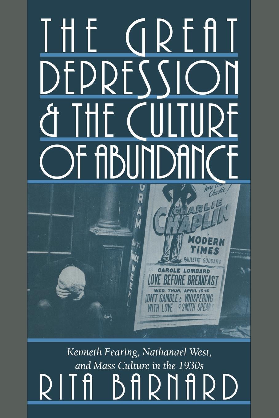 Cover: 9780521102223 | The Great Depression and the Culture of Abundance | Rita Barnard