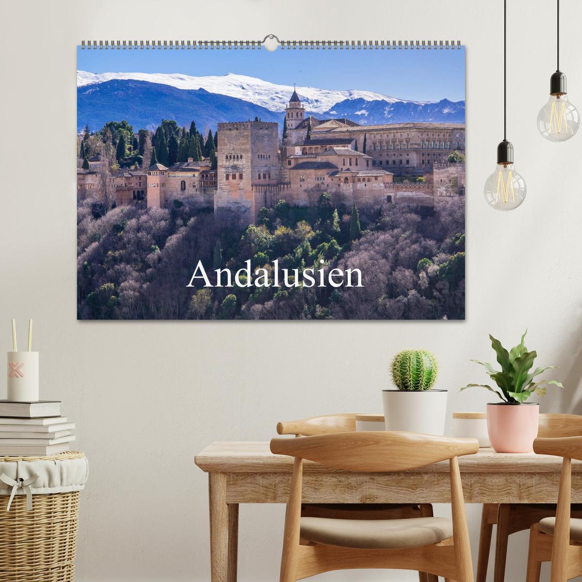 Bild: 9783435752423 | Andalusien (Wandkalender 2025 DIN A2 quer), CALVENDO Monatskalender