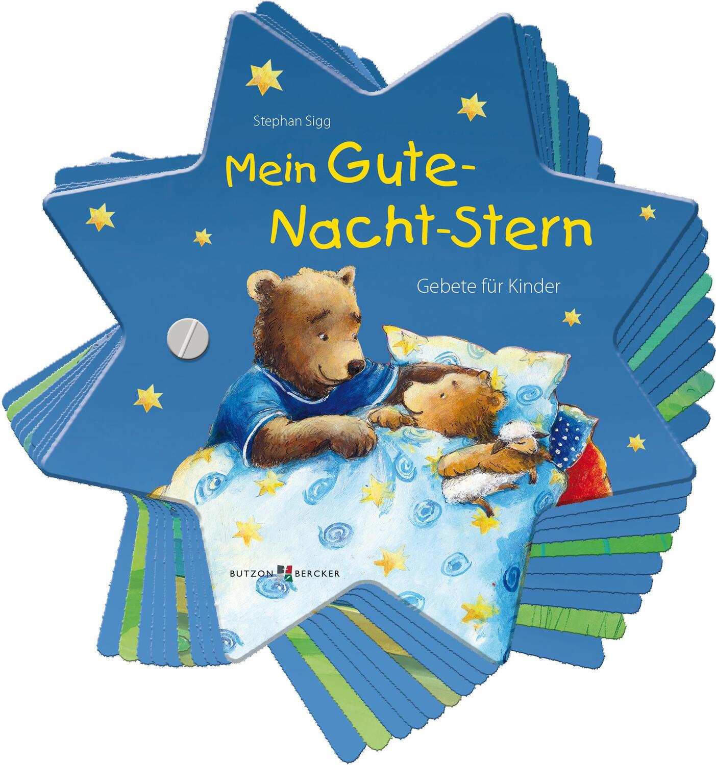 Cover: 9783766629371 | Mein Gute-Nacht-Stern | Gebete für Kinder | Stephan Sigg | Taschenbuch