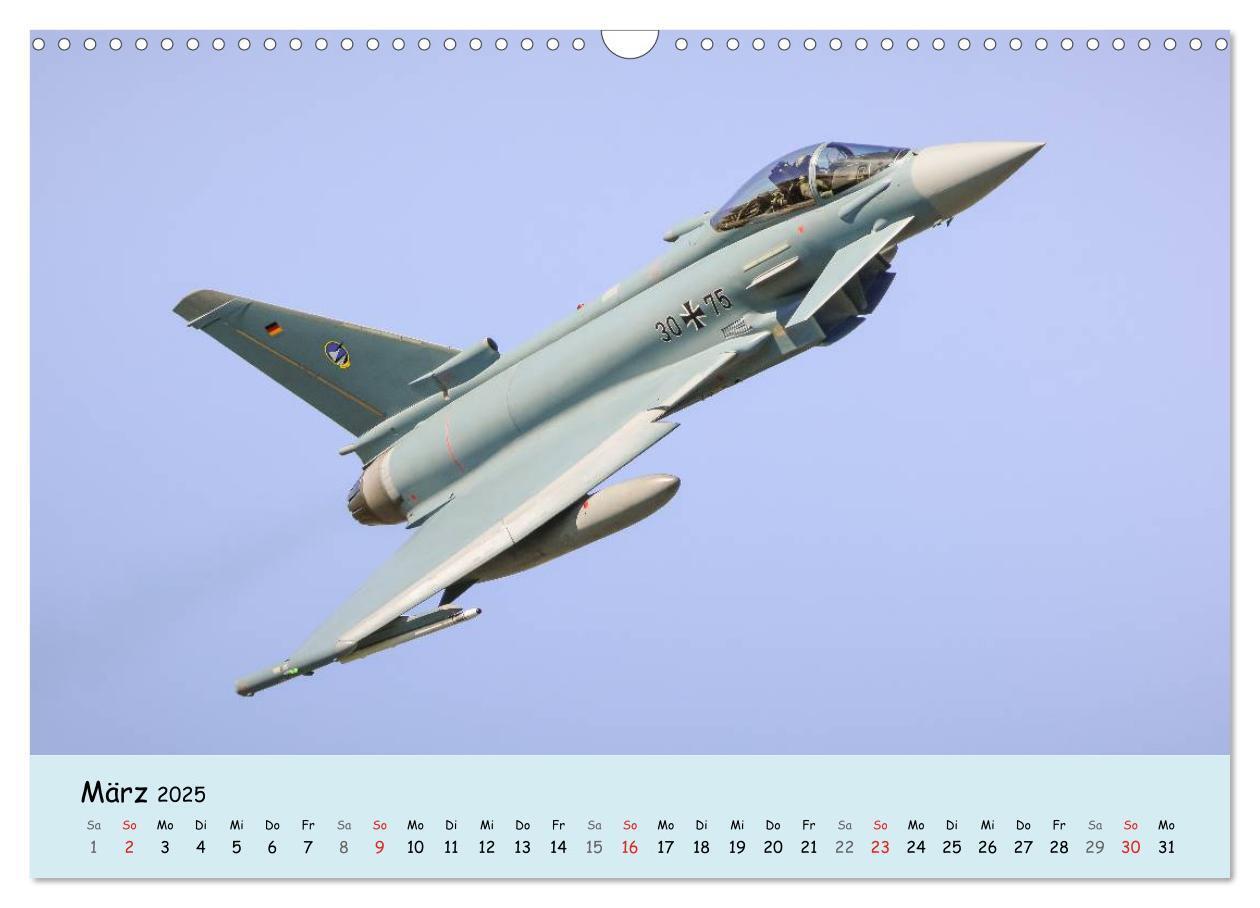 Bild: 9783435576524 | Luftüberlegenheit - Kampfjets in Aktion (Wandkalender 2025 DIN A3...