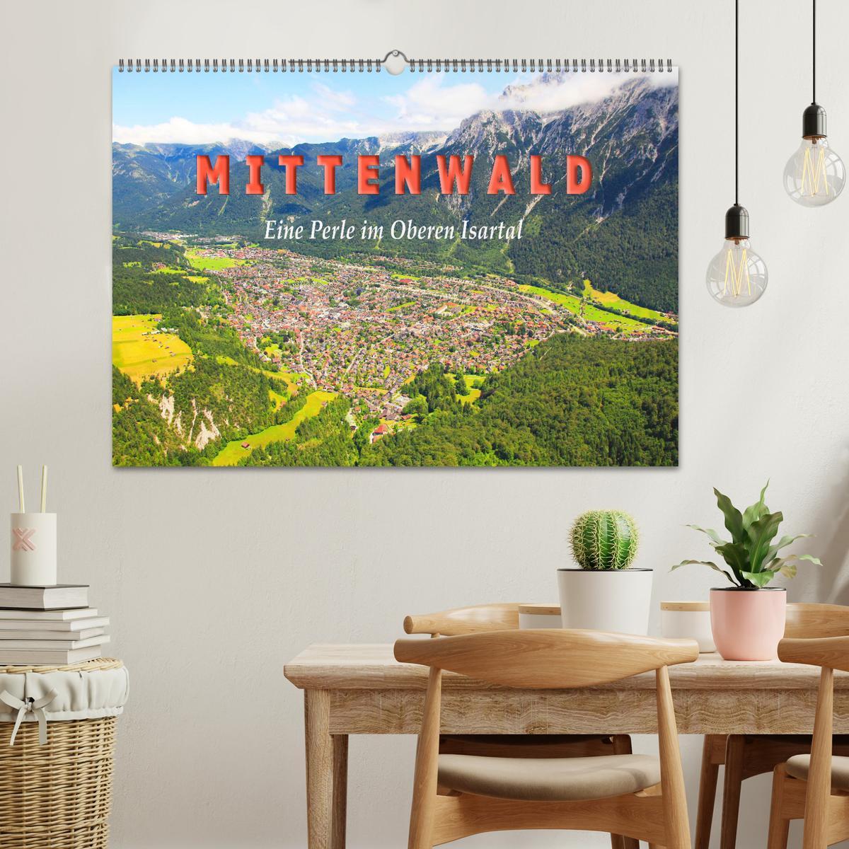 Bild: 9783383811586 | MITTENWALD Eine Perle im Oberen Isartal (Wandkalender 2025 DIN A2...