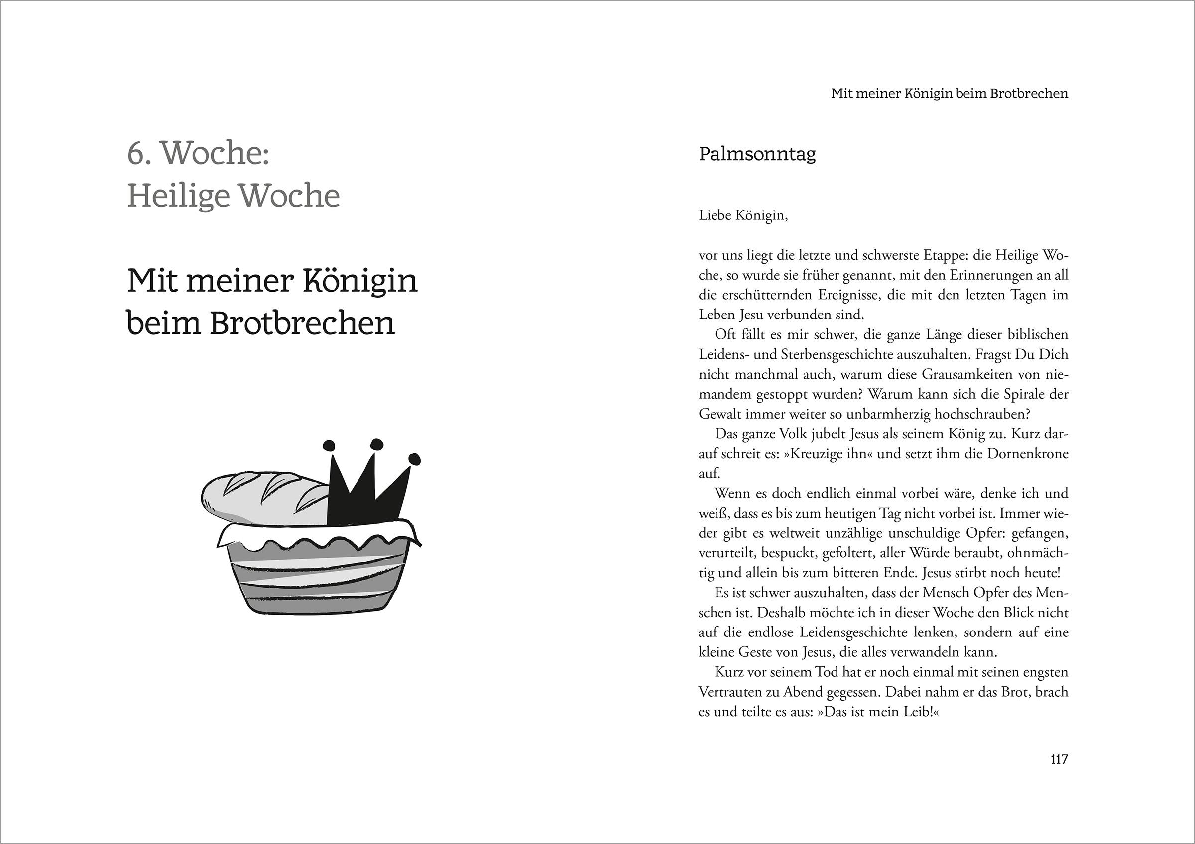 Bild: 9783451392382 | 40 Tage mit meiner Königin | Katharina Barth-Duran | Buch | 144 S.