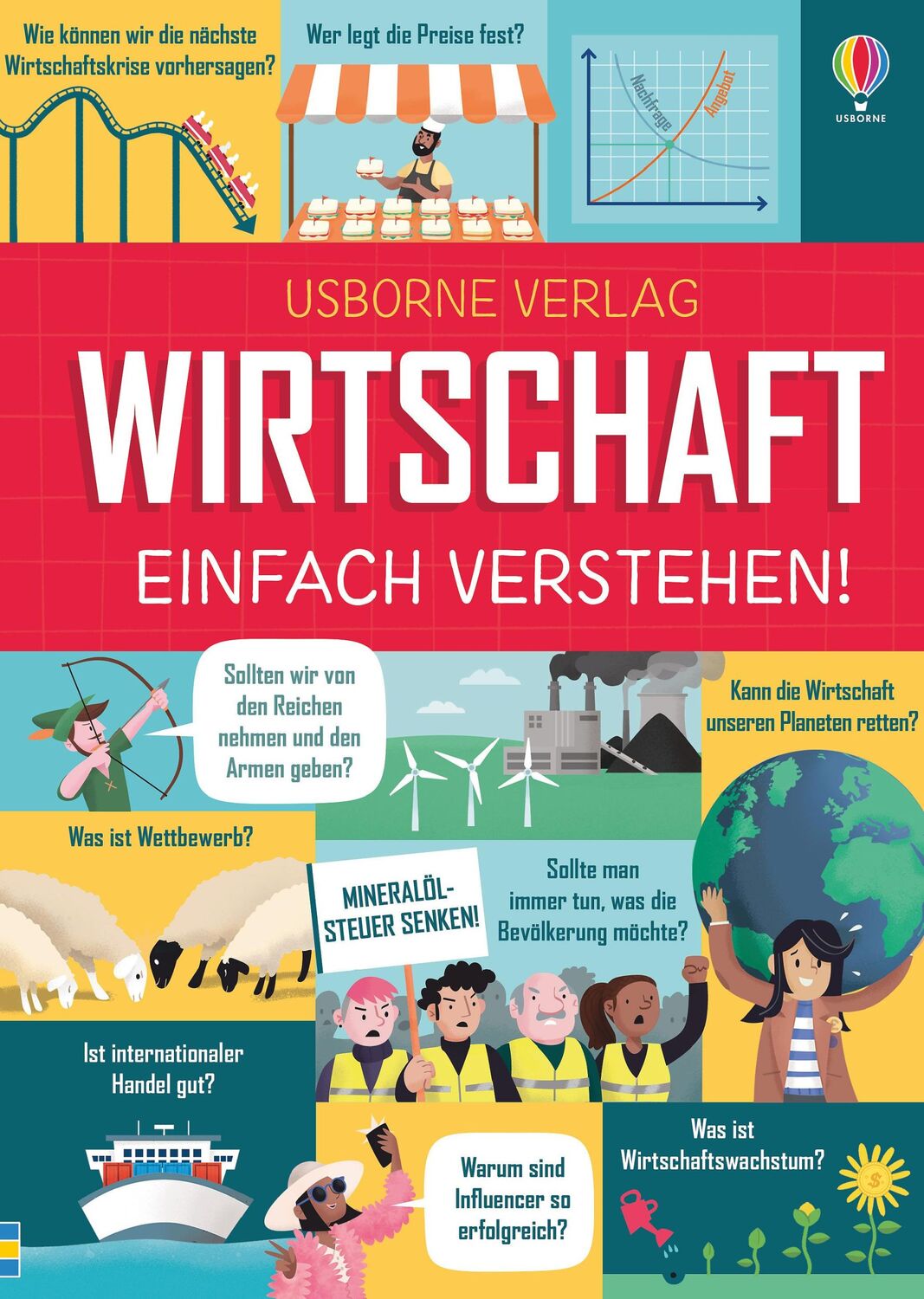 Cover: 9781789413373 | Wirtschaft - einfach verstehen! | Lara Bryan (u. a.) | Buch | 128 S.