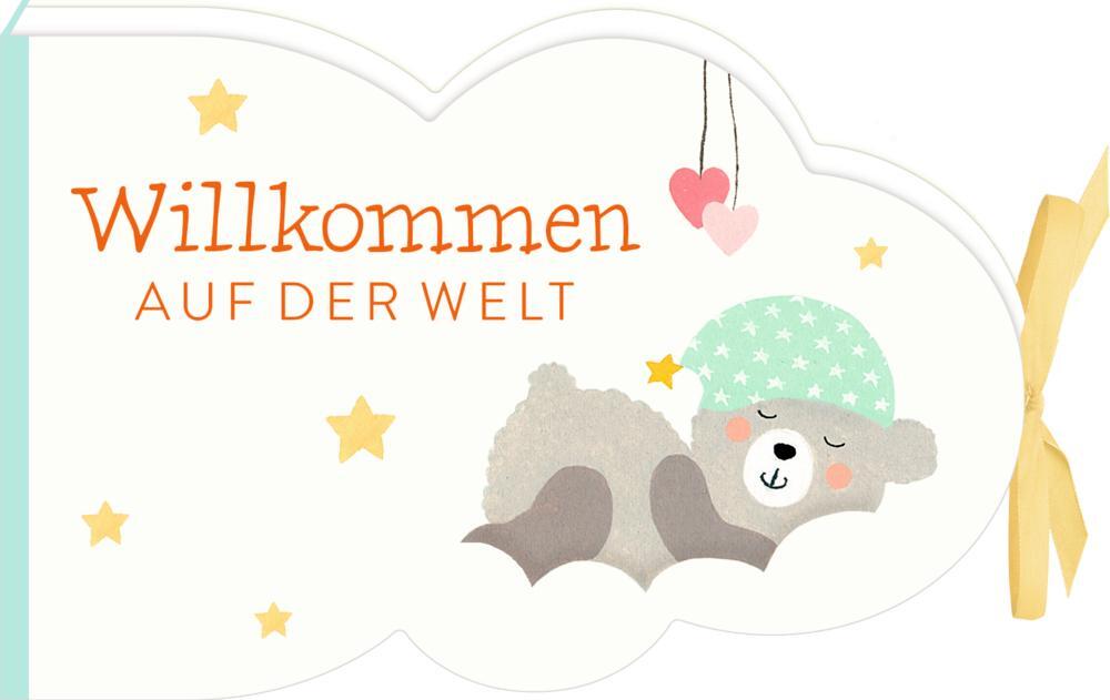 Cover: 9783649643104 | Geldkuvert-Geschenkbuch Wolke konturgestanzt | Willkommen auf der Welt