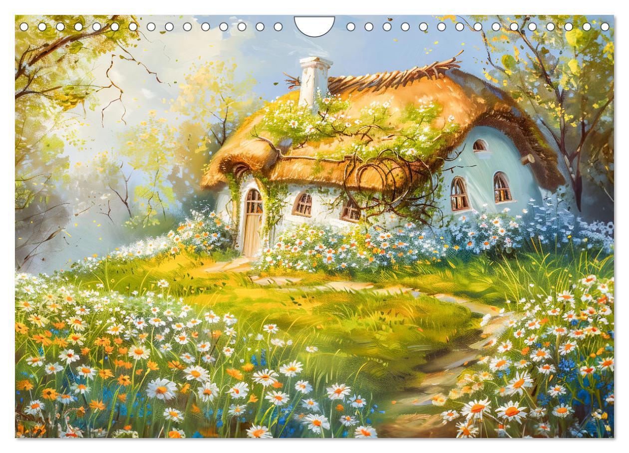 Bild: 9783435241798 | Kleine Cottages - Romantische Fantasiehäuschen (Wandkalender 2025...