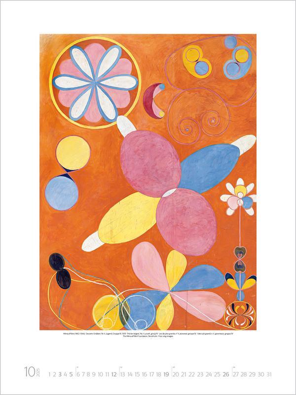 Bild: 9783731879718 | Hilma af Klint 2025 | Korsch Verlag | Kalender | 14 S. | Deutsch