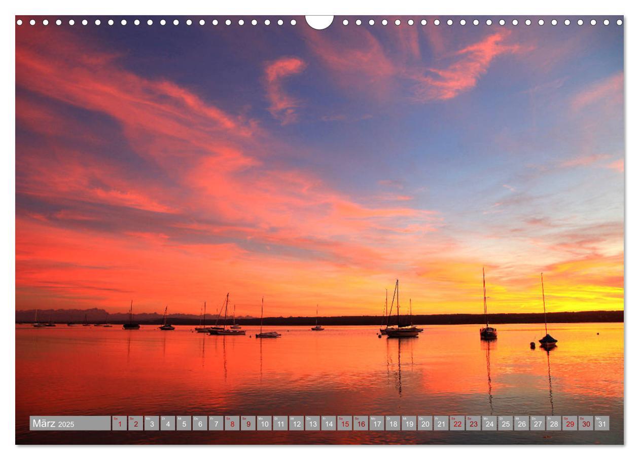 Bild: 9783435189786 | Mein Ammersee - am Ostufer entlang (Wandkalender 2025 DIN A3 quer),...