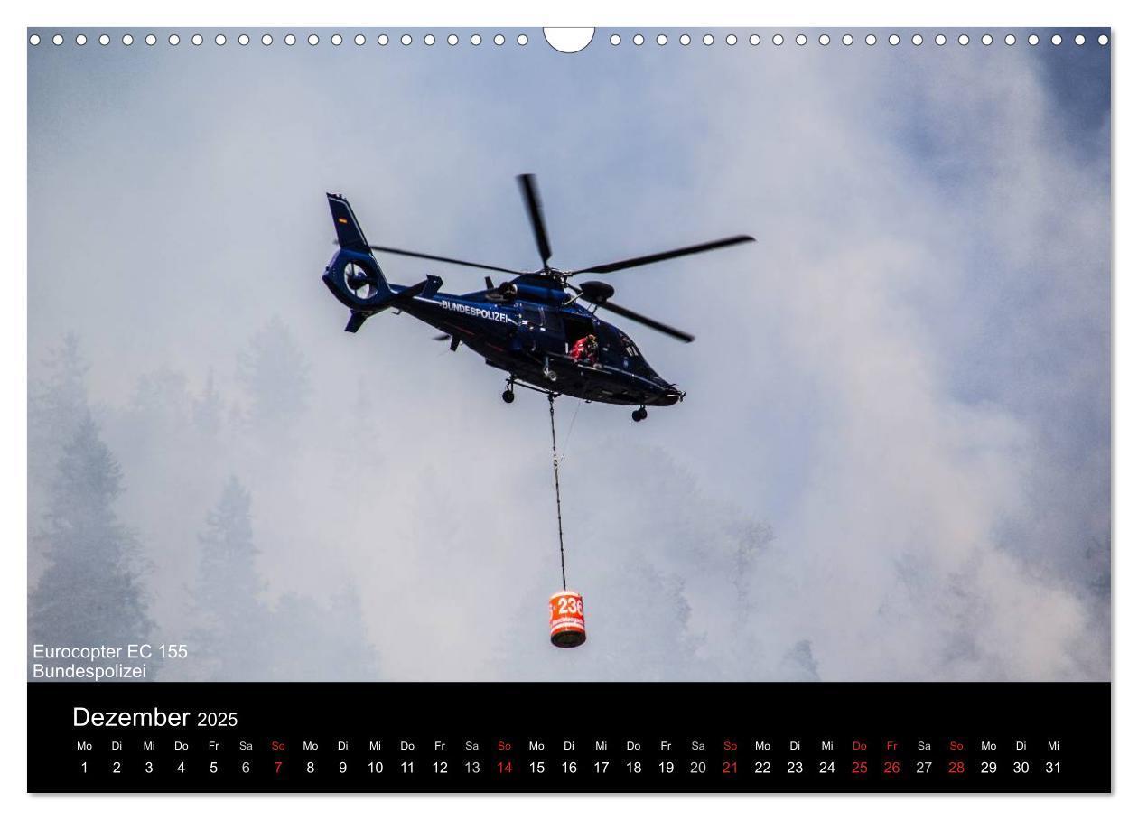 Bild: 9783435785964 | Hubschrauber im Einsatz (Wandkalender 2025 DIN A3 quer), CALVENDO...