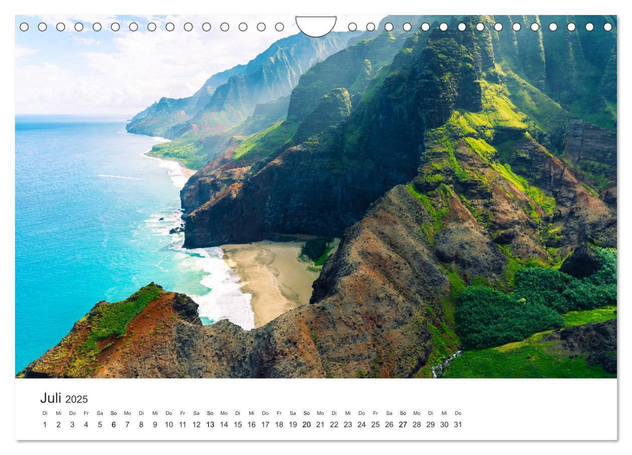 Bild: 9783435117581 | Himmlisches Hawaii (Wandkalender 2025 DIN A4 quer), CALVENDO...