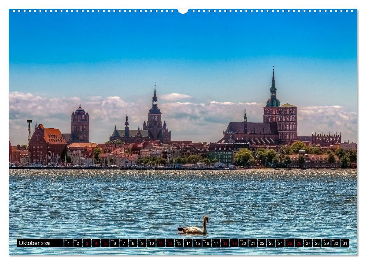 Bild: 9783435010615 | Stralsund, Eine Perle an der Ostsee (Wandkalender 2025 DIN A2...