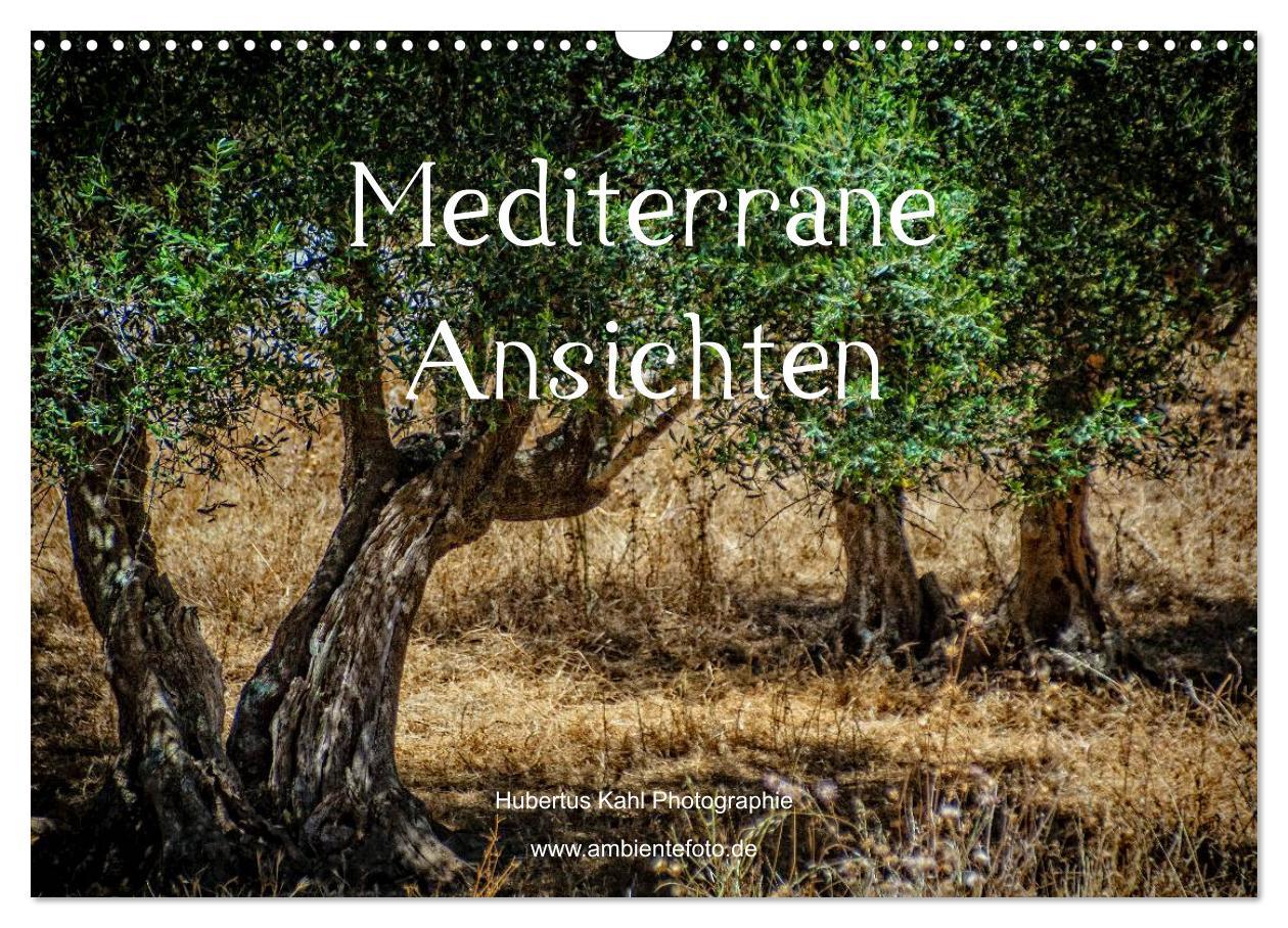 Cover: 9783435629374 | Mediterrane Ansichten 2025 (Wandkalender 2025 DIN A3 quer),...