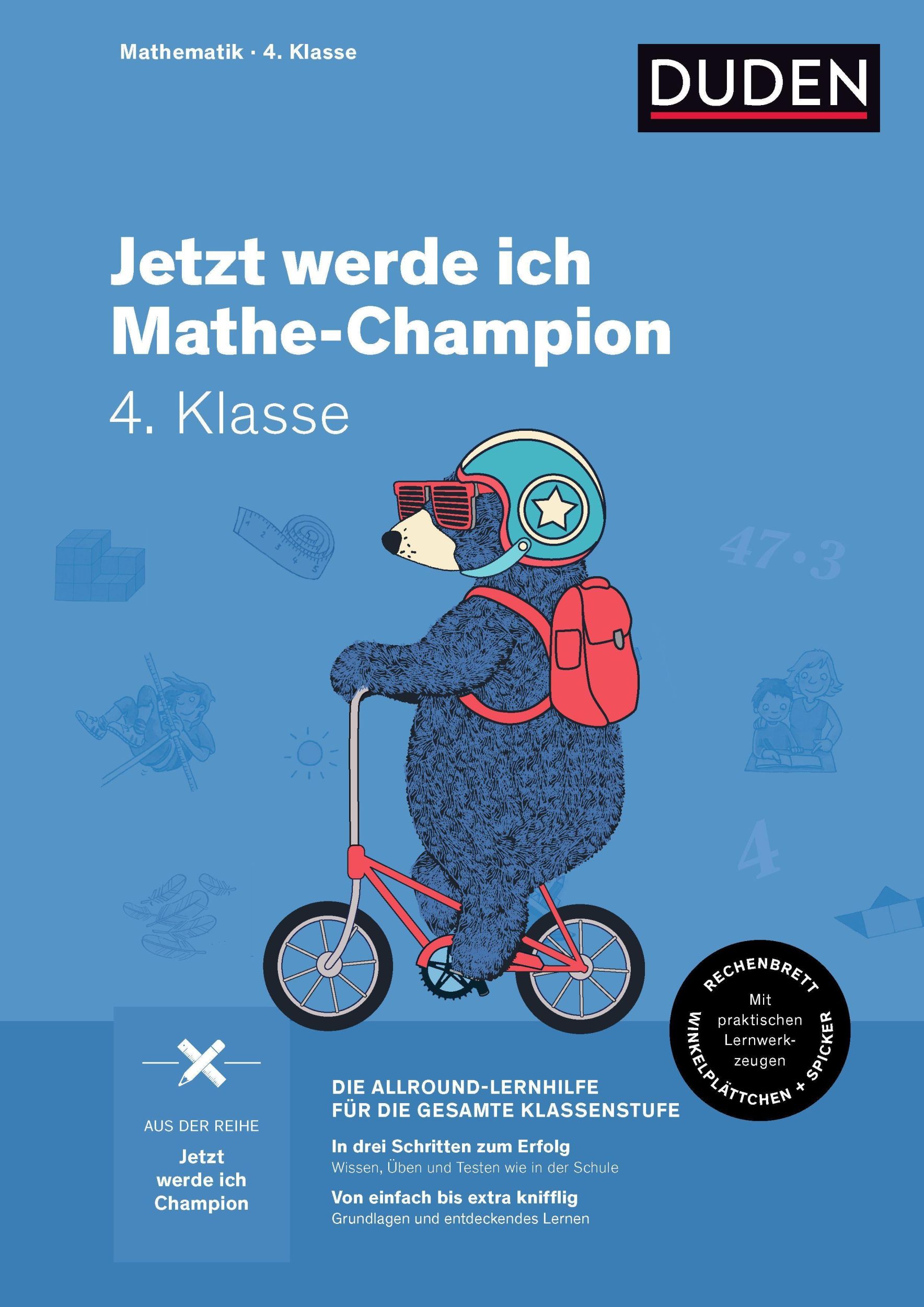 Cover: 9783411727148 | Jetzt werde ich Mathe-Champion | Mathematik 4. Klasse | Taschenbuch