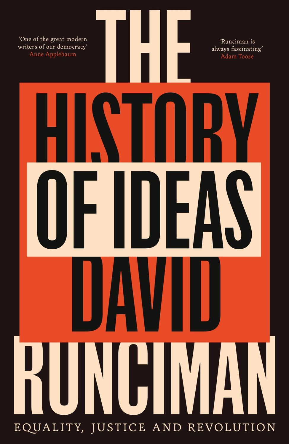 Cover: 9781800815902 | The History of Ideas | Equality, Justice and Revolution | Runciman