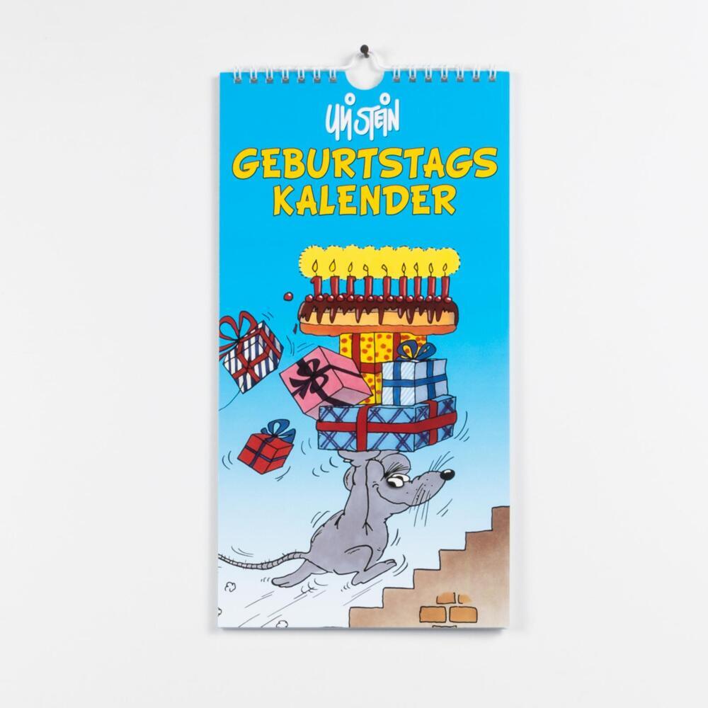 Bild: 9783830321583 | Uli Stein Geburtstagskalender 2025: Wandkalender | Planer für die Wand