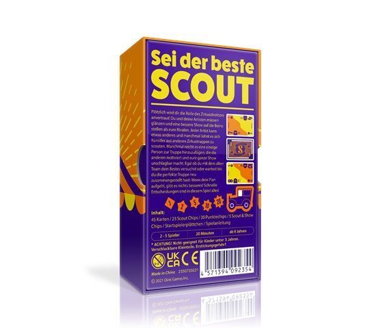 Bild: 4571394092354 | Scout (deutsch) | Nominiert Spiel des Jahres 2022 | Spiel | OIN09235