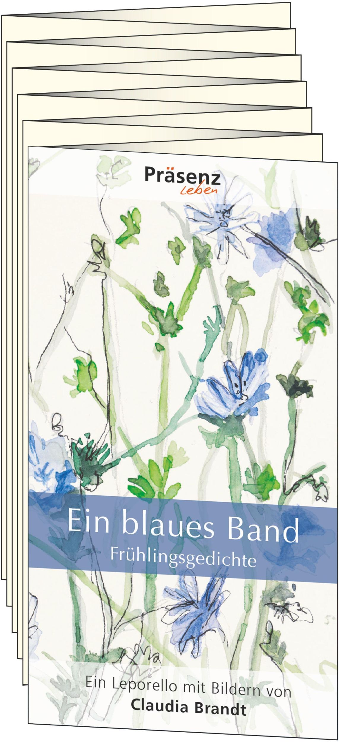 Cover: 9783985490370 | Ein blaues Band | Frühlingsgedichte | Claudia Brandt | Buch | 28 S.