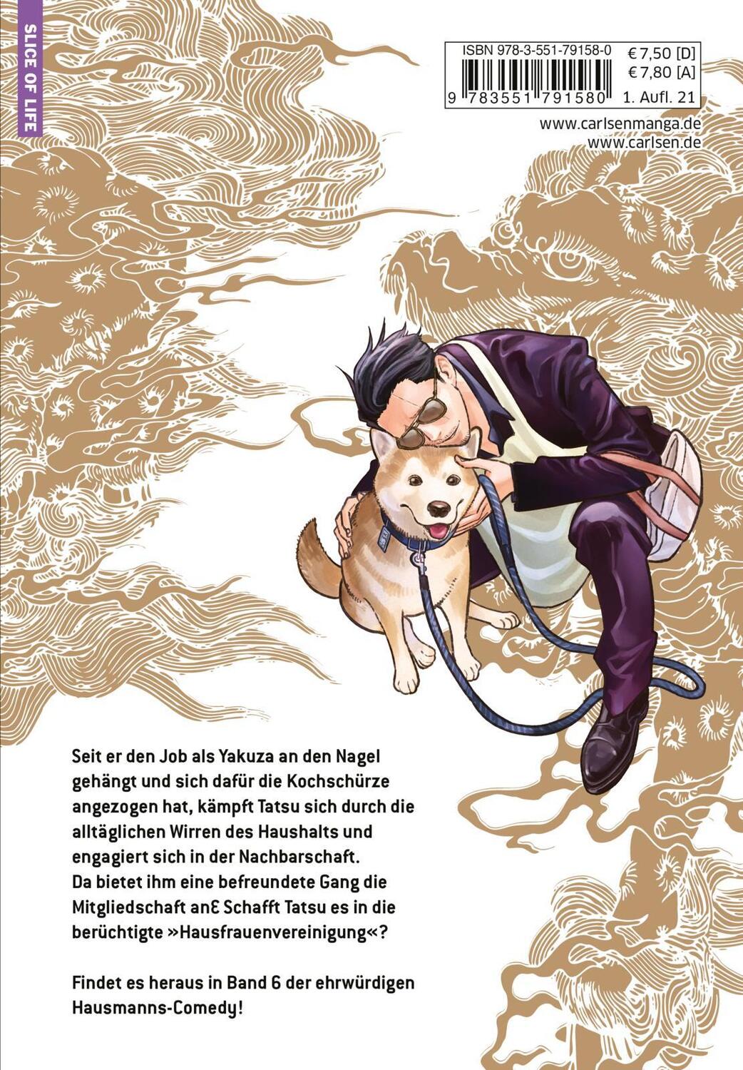 Rückseite: 9783551791580 | Yakuza goes Hausmann 6 | Kousuke Oono | Taschenbuch | 176 S. | Deutsch