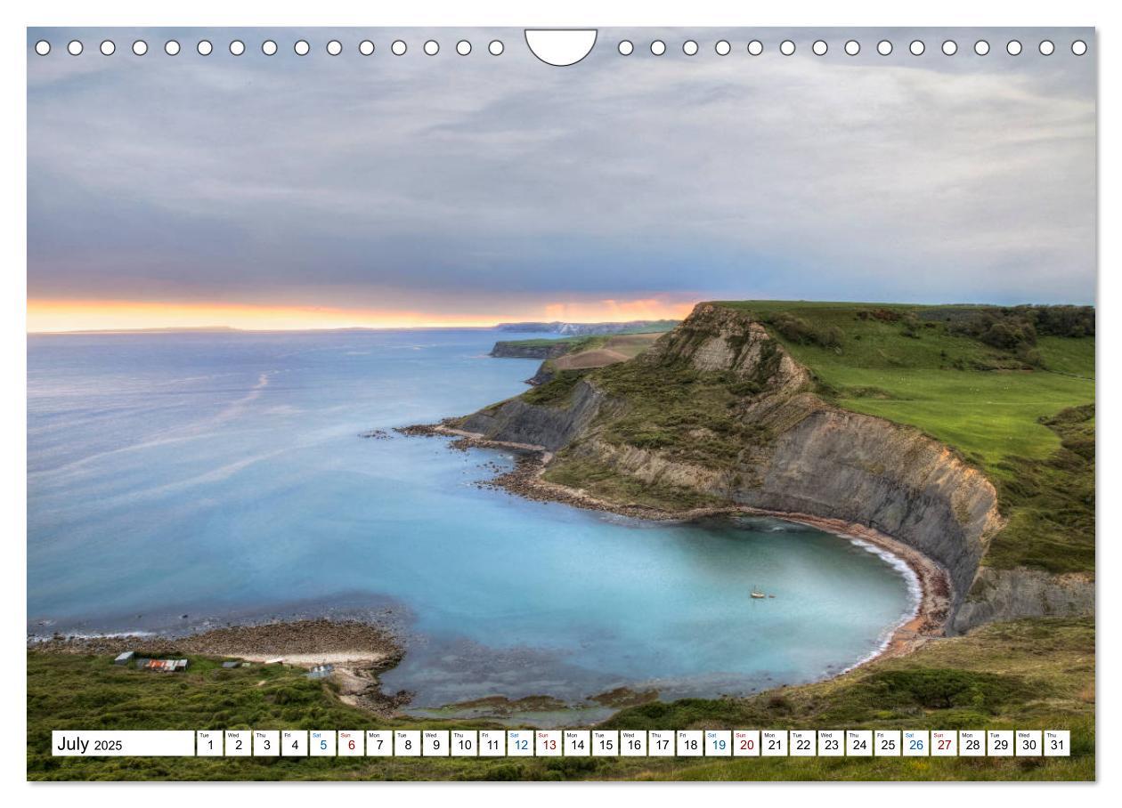 Bild: 9781325947249 | Dorset (Wall Calendar 2025 DIN A4 landscape), CALVENDO 12 Month...