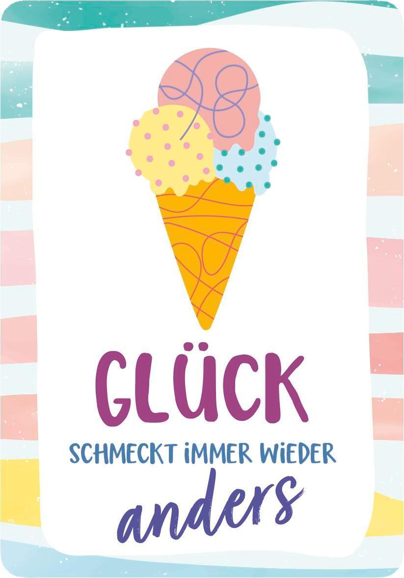 Bild: 4036442010181 | Glück to go - 50 Karten mit Inspirationen für unterwegs | Merten | Box