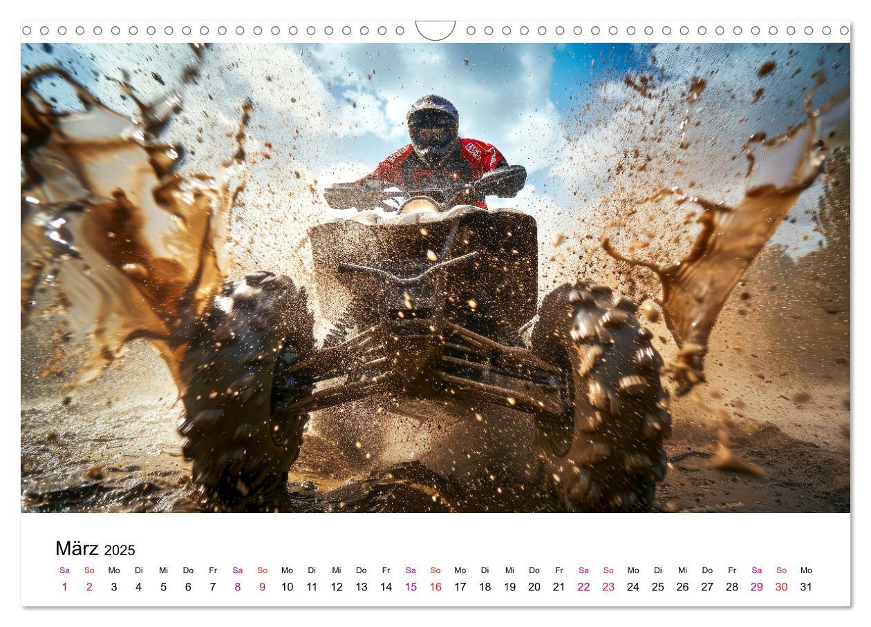 Bild: 9783457146699 | Quad Erlebnisse (Wandkalender 2025 DIN A3 quer), CALVENDO...