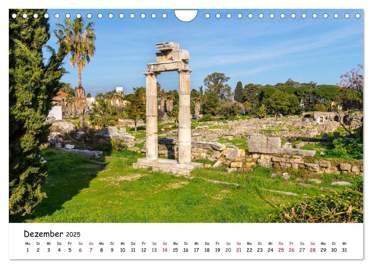 Bild: 9783435079674 | Kos 2025 (Wandkalender 2025 DIN A4 quer), CALVENDO Monatskalender