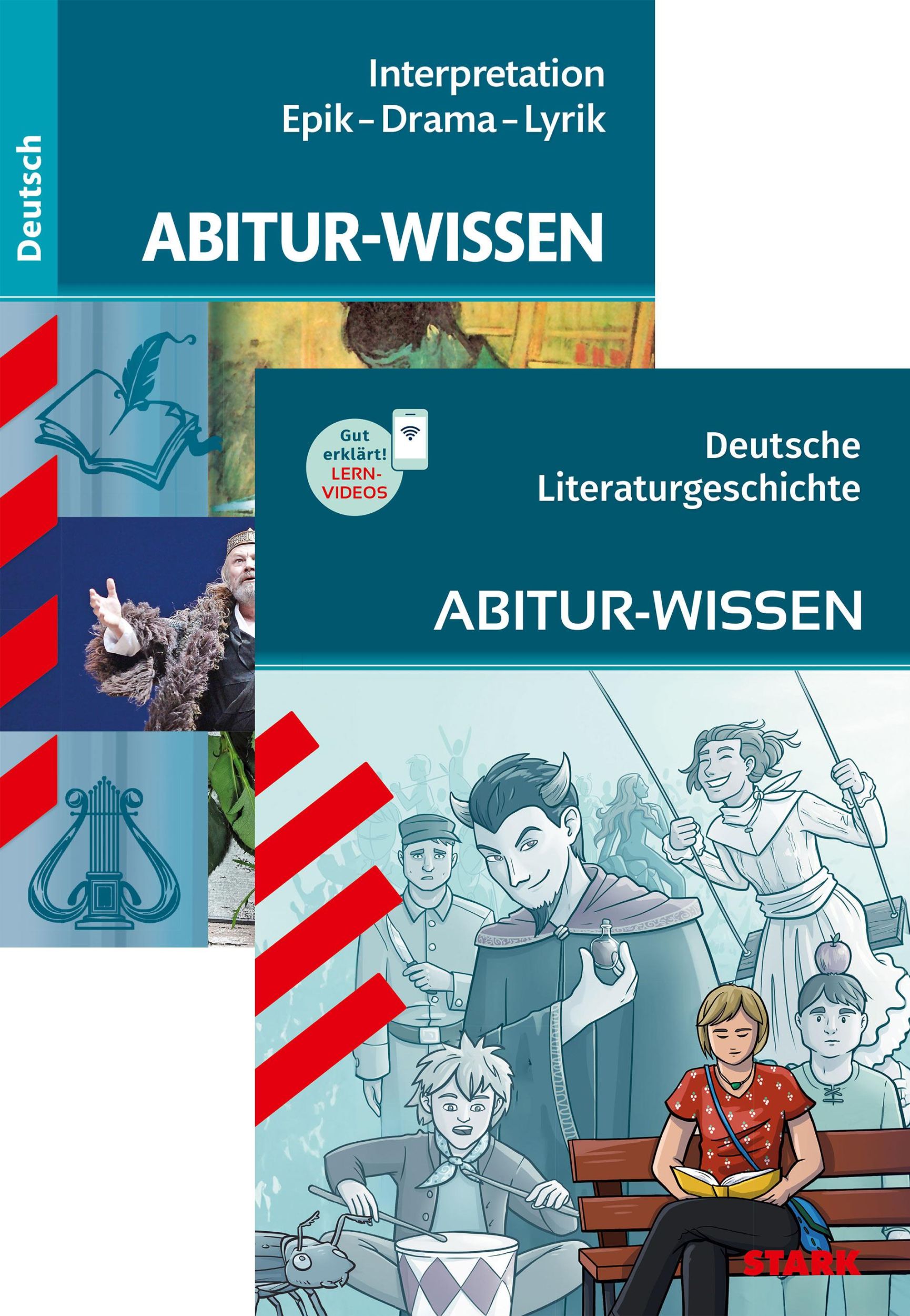 Cover: 9783849062361 | STARK Abitur-Wissen Deutsch - Literaturgeschichte +...